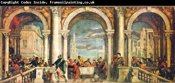 Paolo  Veronese Gastmahl im Hause Levis